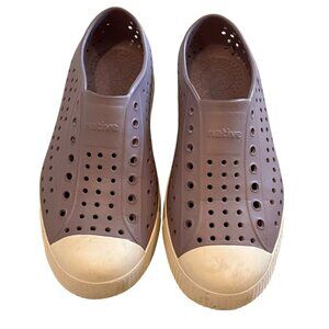 Native Jefferson Kids Rubber Slip-On Shoes J4 Lavender